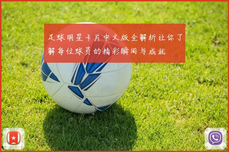 足球明星卡片中文版全解析让你了解每位球员的精彩瞬间与成就